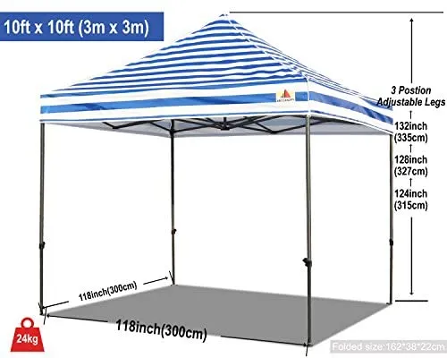 CANOPY Popup Canopy 10x10 Outdoor Canopy Tent