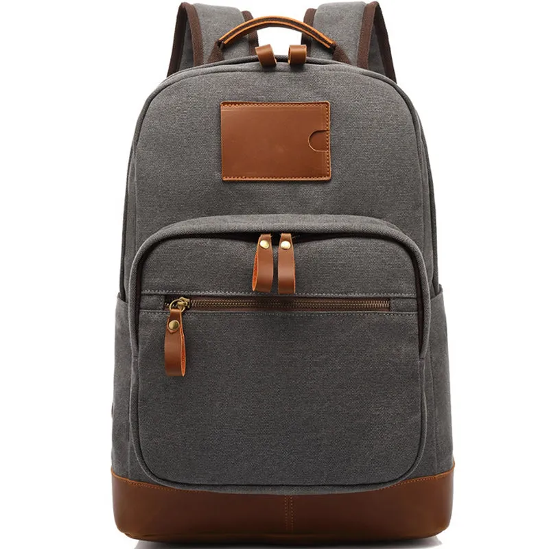 Canvas Backpack Teens School Bag