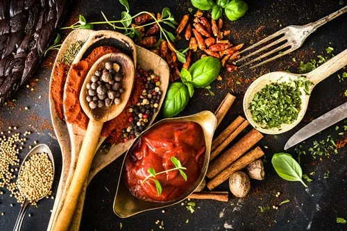 Canvas Prints - Vegetable, Grains and Spices