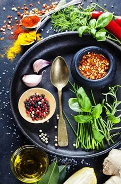 Canvas Prints - Vegetable, Grains and Spices