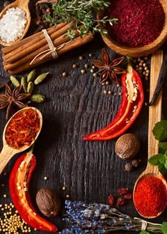 Canvas Prints - Vegetable, Grains and Spices