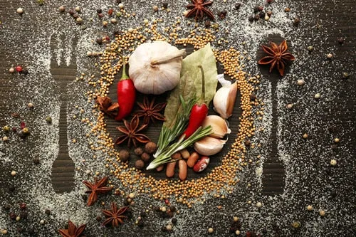 Canvas Prints - Vegetable, Grains and Spices