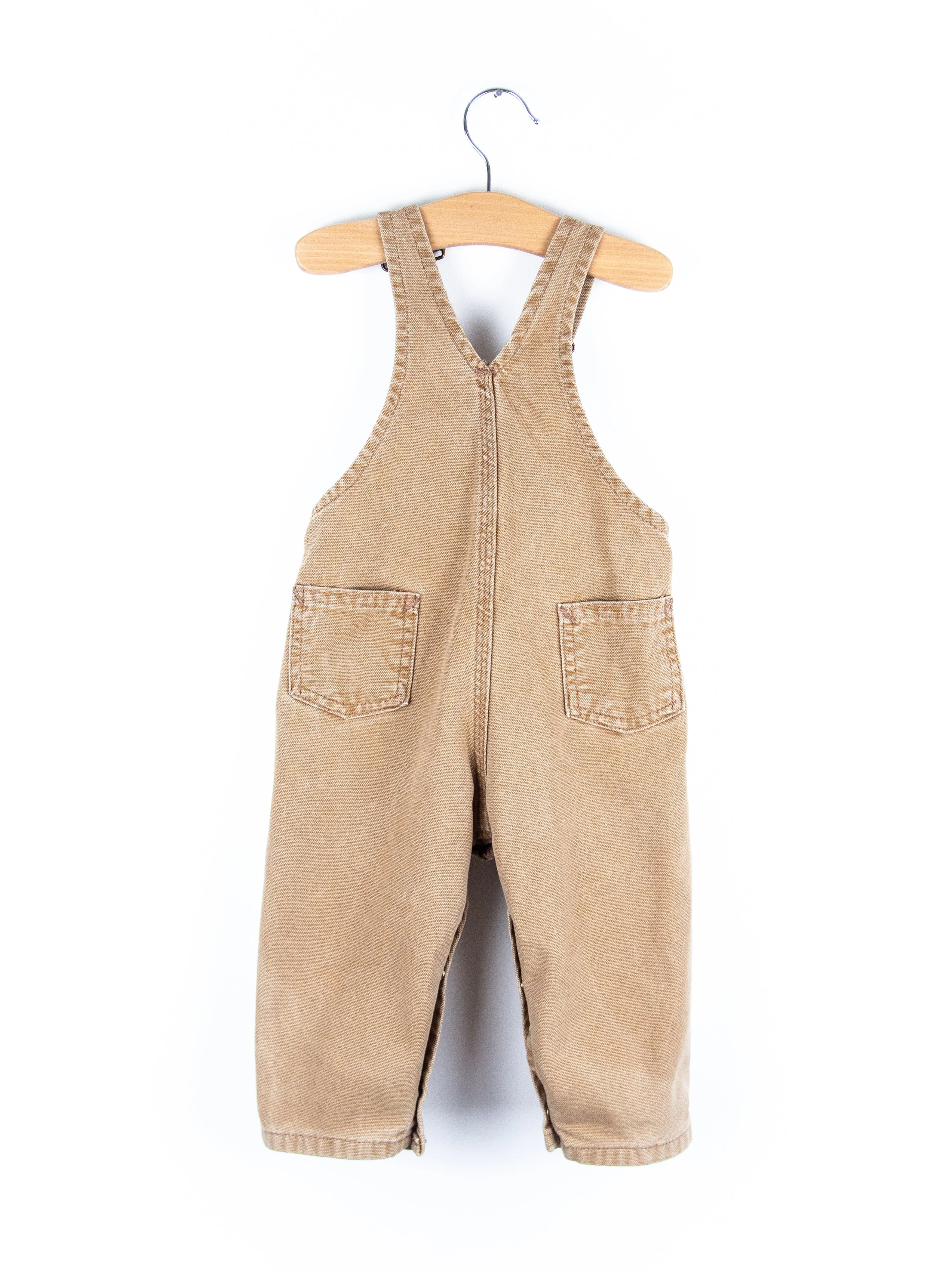 Carhartt Vintage Sand Canvas Dungarees - Age 12 months