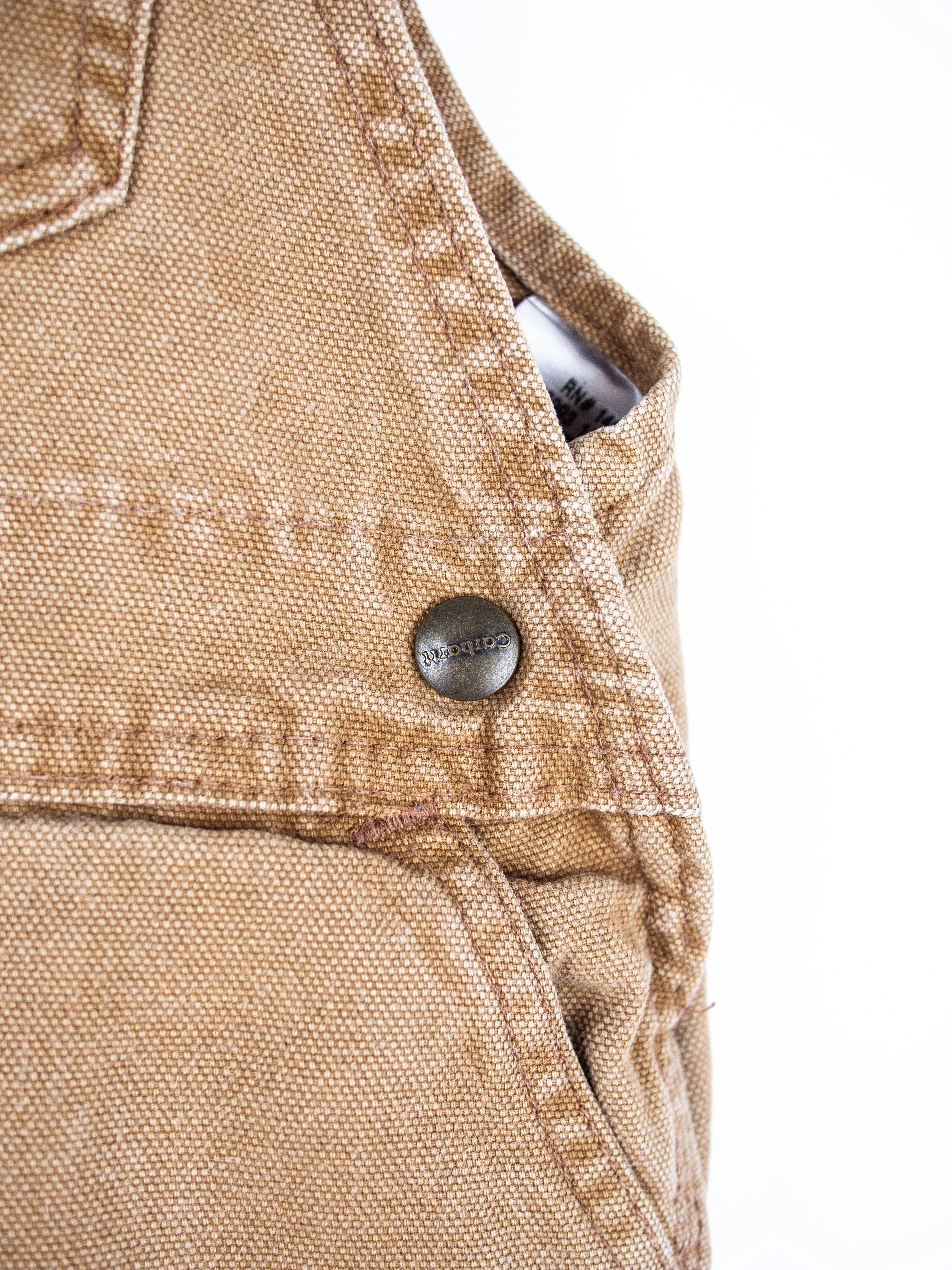 Carhartt Vintage Sand Canvas Dungarees - Age 12 months