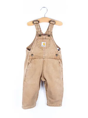 Carhartt Vintage Sand Canvas Dungarees - Age 12 months