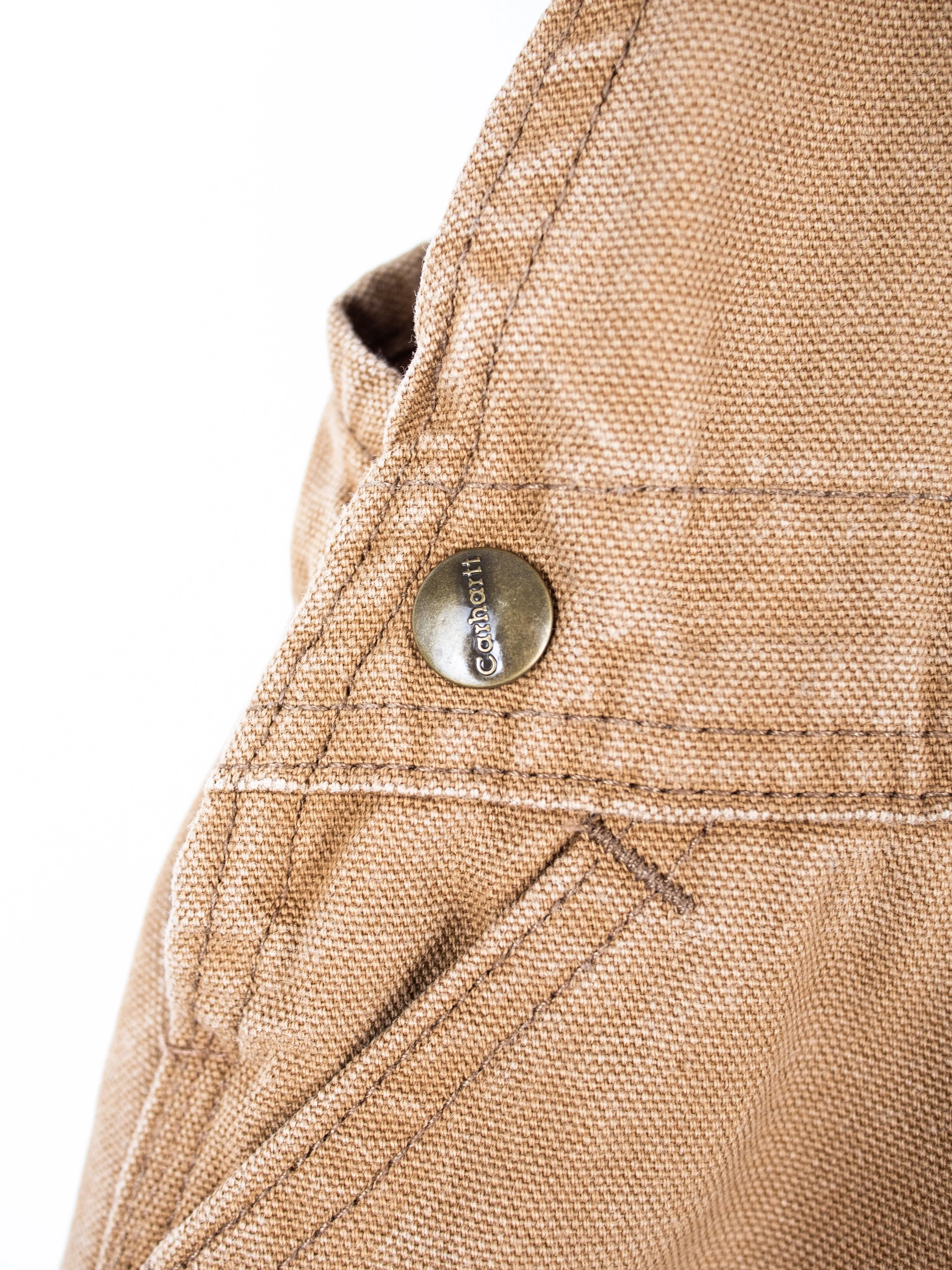 Carhartt Vintage Sand Canvas Dungarees - Age 18 months