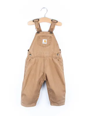 Carhartt Vintage Sand Canvas Dungarees - Age 18 months