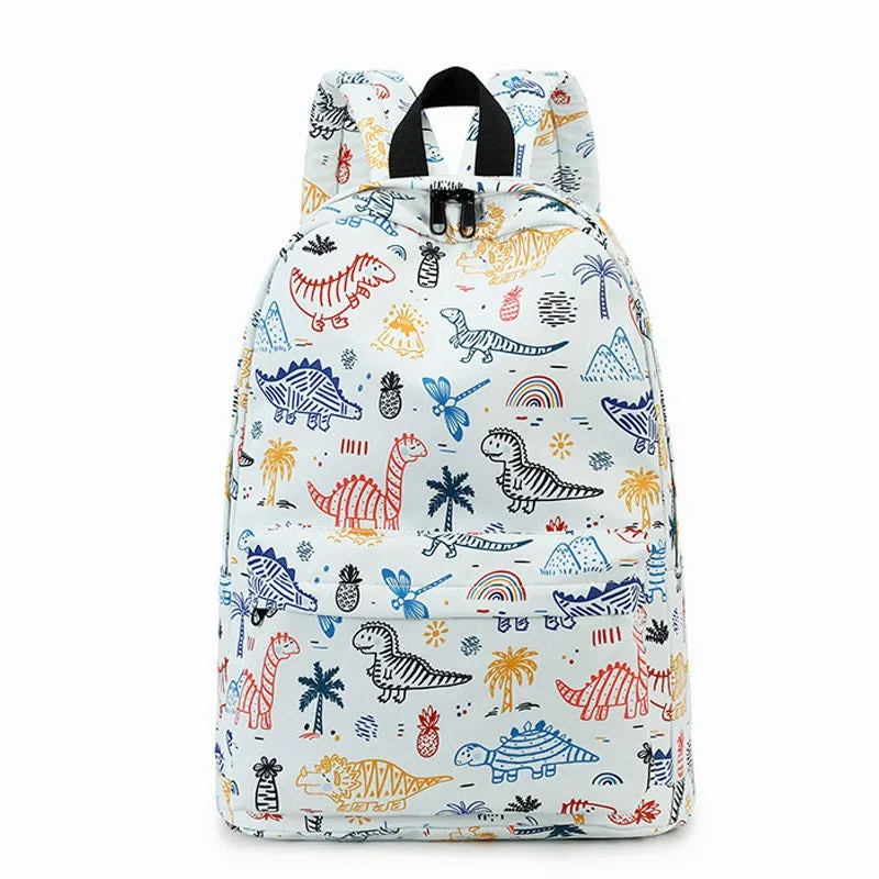 Cartoon Dinosaur Backpack Boys Kids Kindergarden Schoolbag
