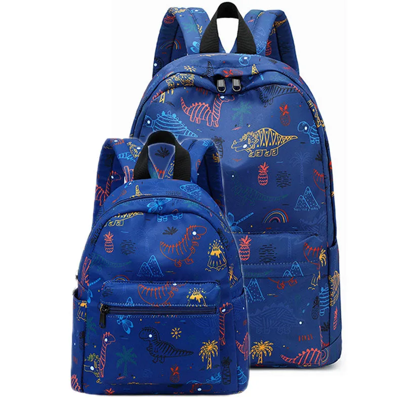 Cartoon Dinosaur Backpack Boys Kids Kindergarden Schoolbag