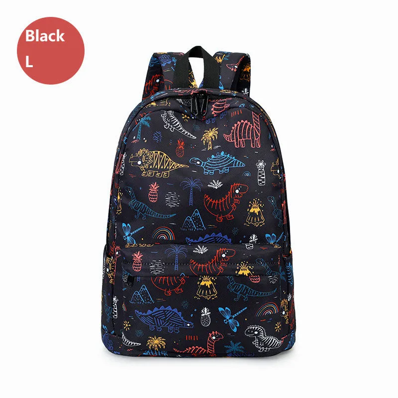 Cartoon Dinosaur Backpack Boys Kids Kindergarden Schoolbag