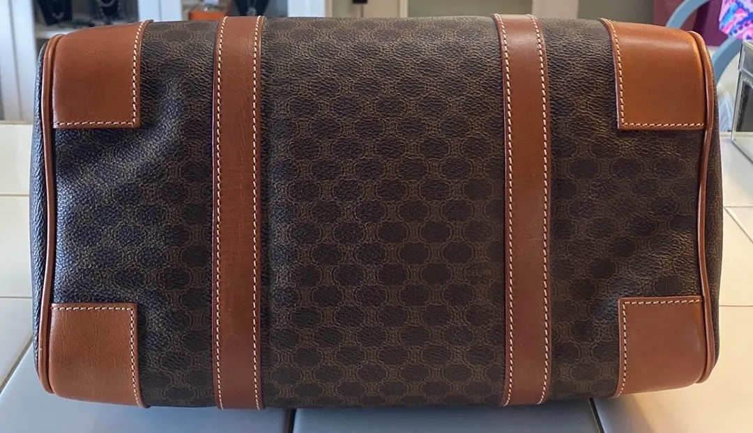 CELINE Macadam Boston Bag