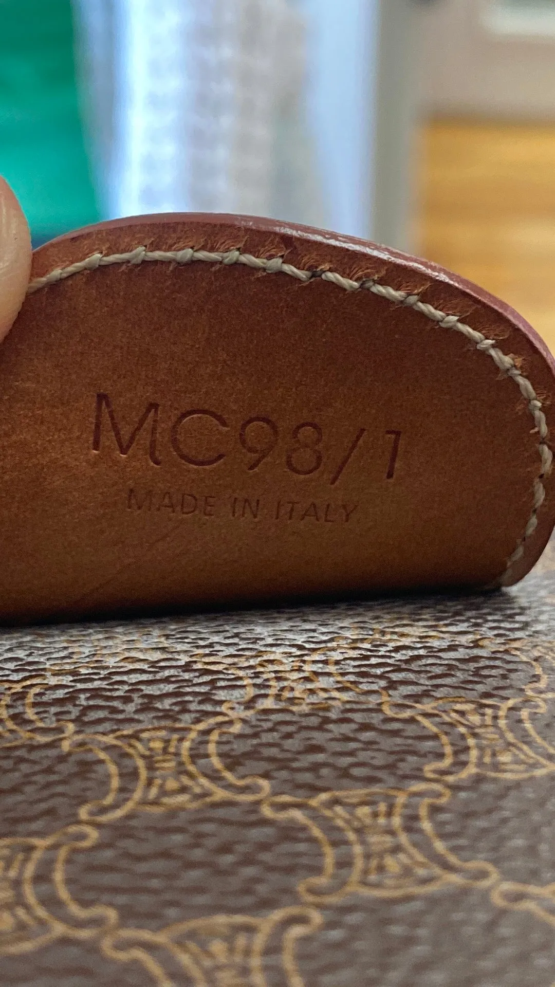 CELINE Macadam Boston Bag