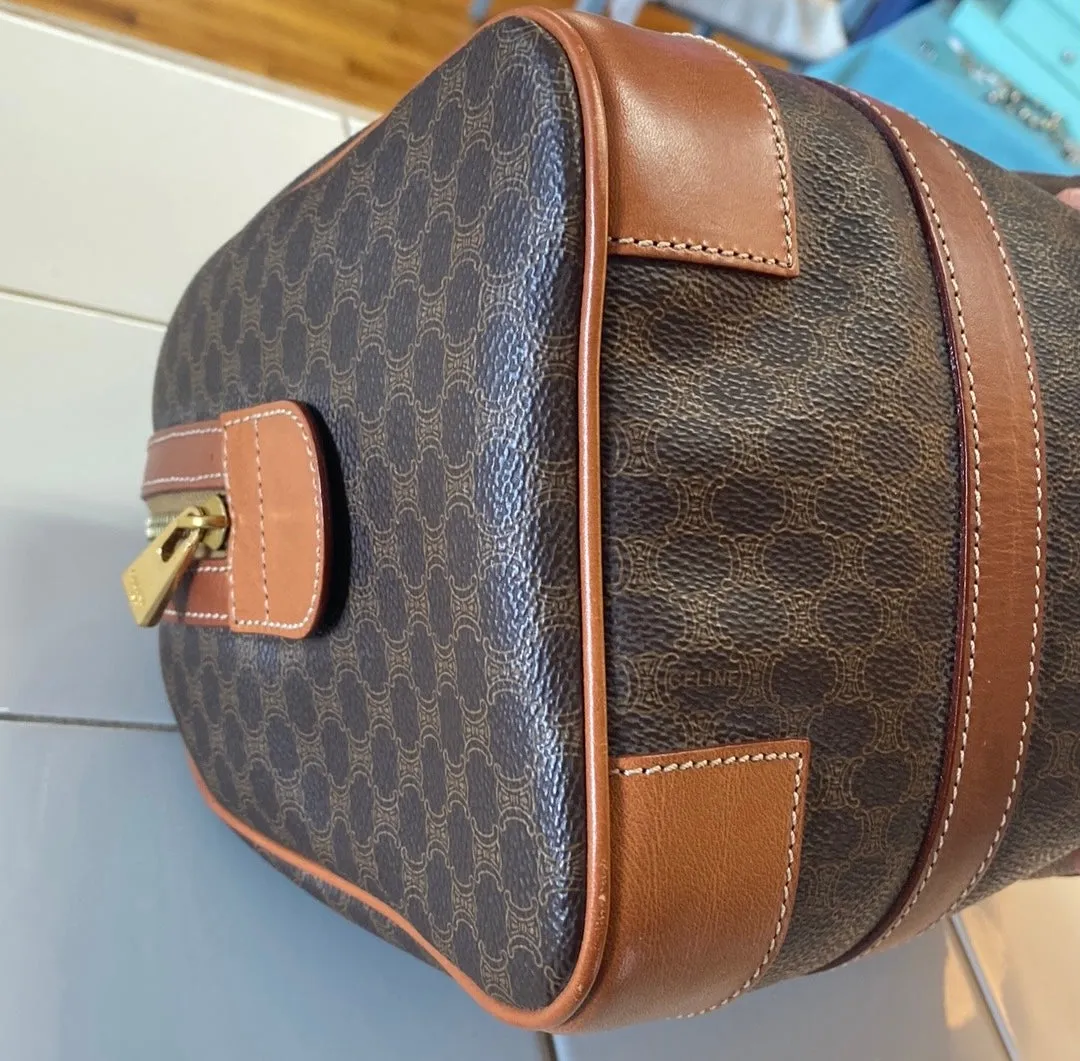 CELINE Macadam Boston Bag