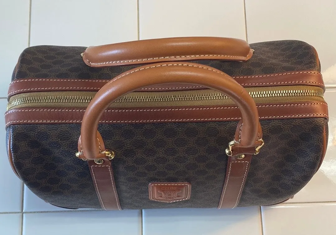 CELINE Macadam Boston Bag