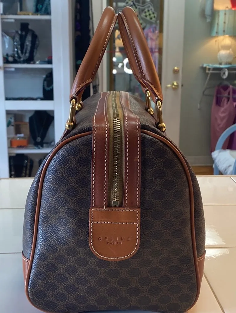 CELINE Macadam Boston Bag