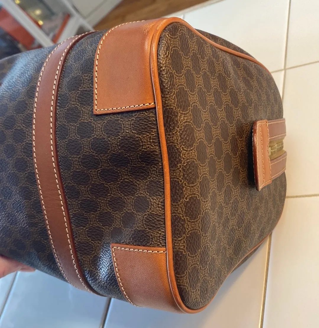 CELINE Macadam Boston Bag