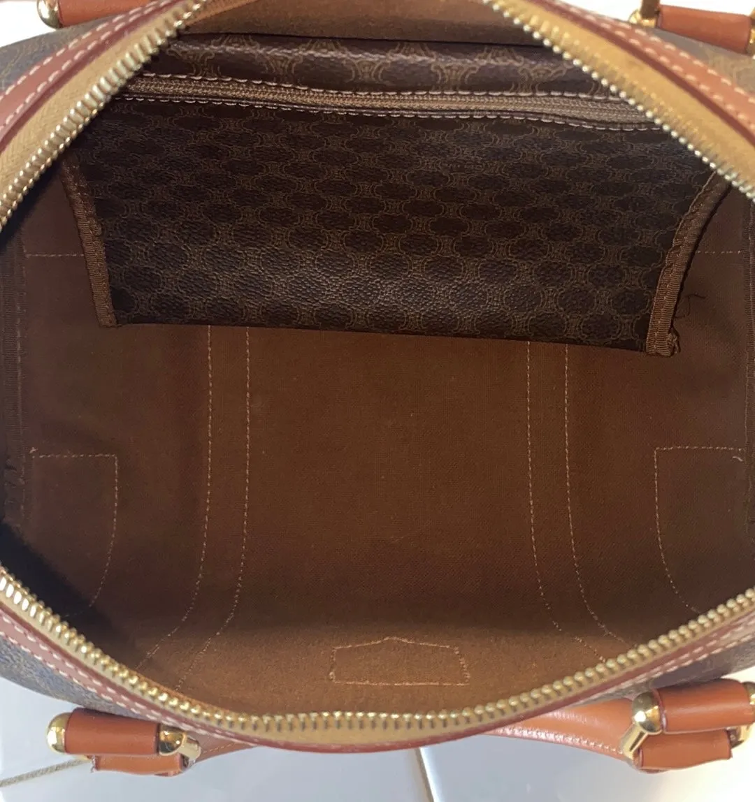 CELINE Macadam Boston Bag