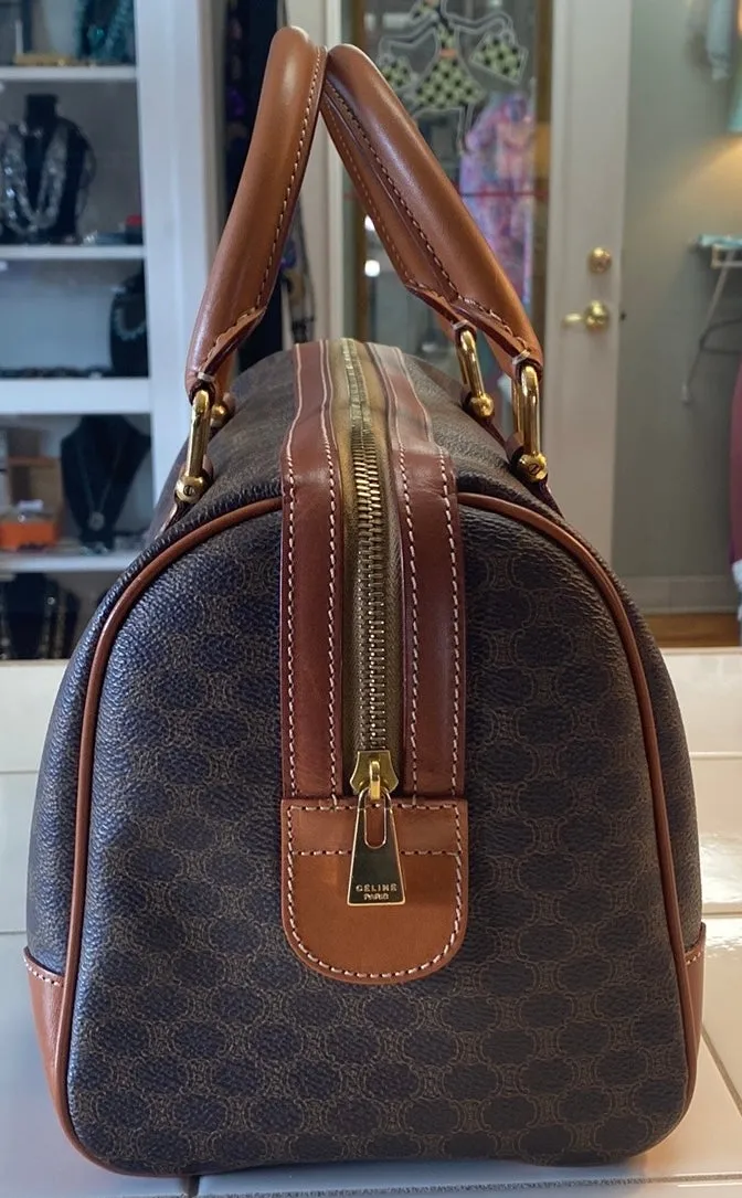 CELINE Macadam Boston Bag