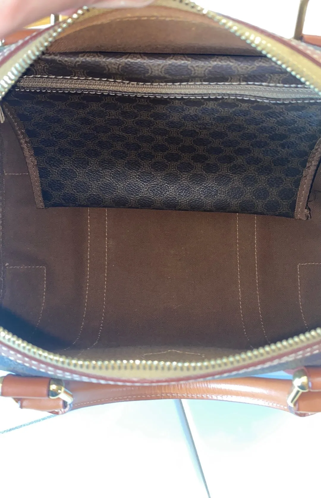 CELINE Macadam Boston Bag