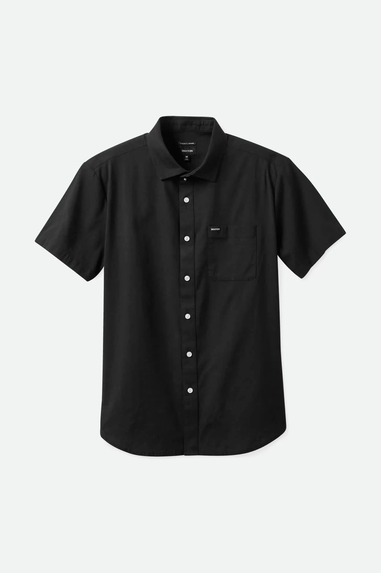 Charter Oxford S/S Shirt - Black