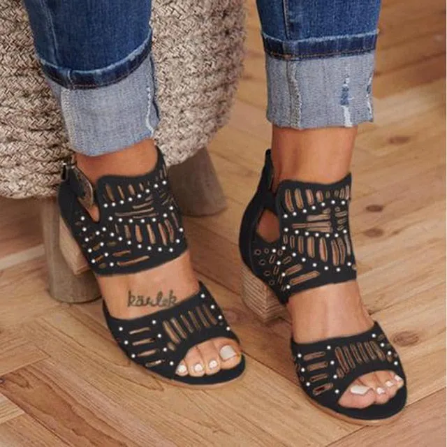 Chaussures été femme Vintage / Chaussures chic été femme