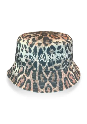 Cheetah Canvas Bucket Hat- Resort Collection