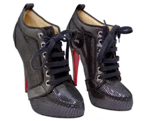 Christian Louboutin Lace Up Boots