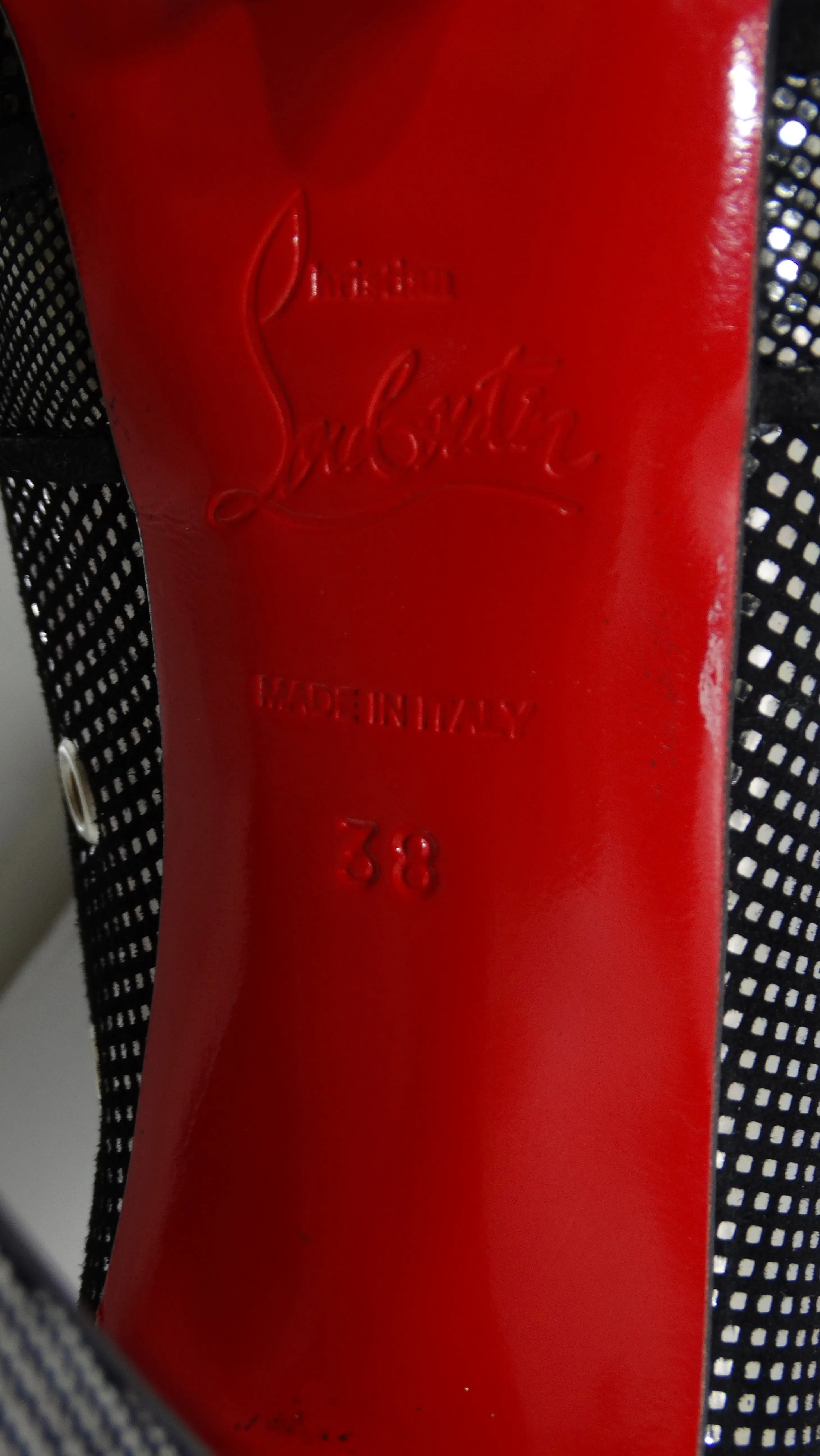 Christian Louboutin Lace Up Boots