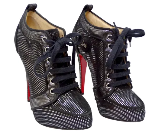 Christian Louboutin Lace Up Boots