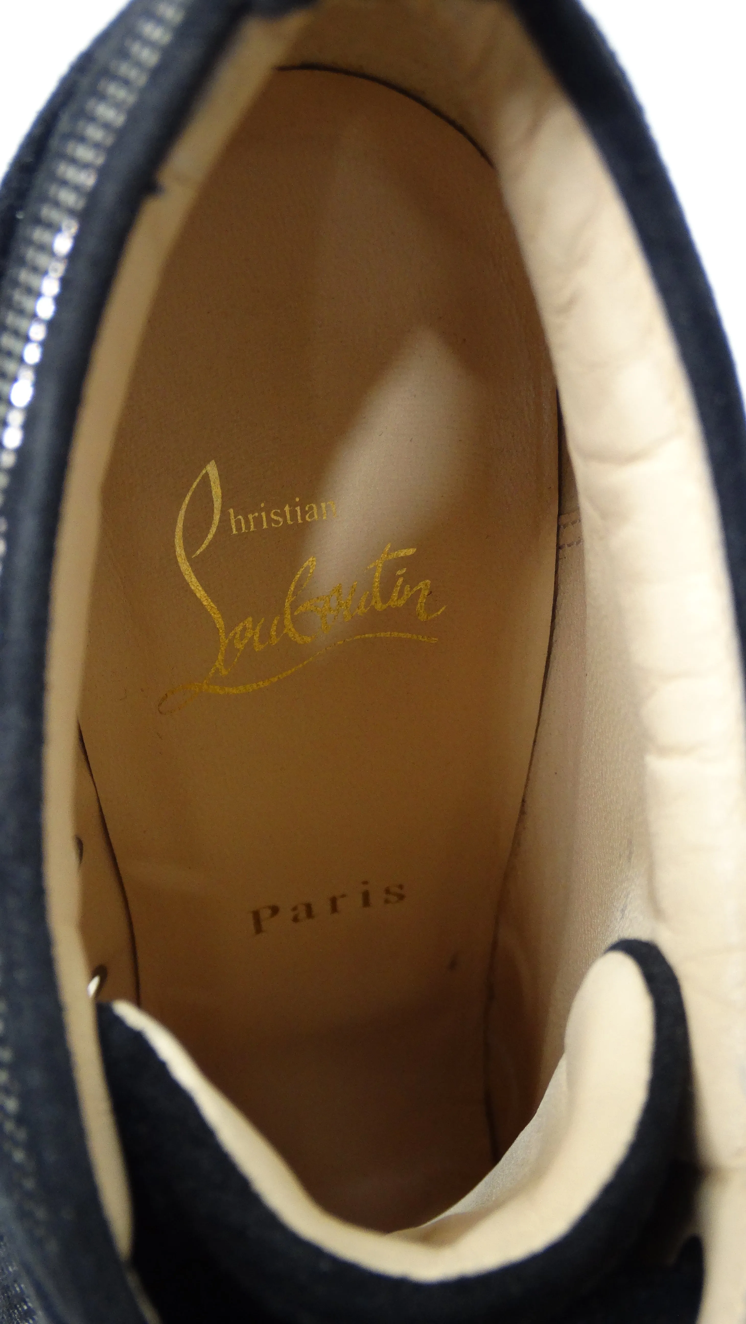 Christian Louboutin Lace Up Boots