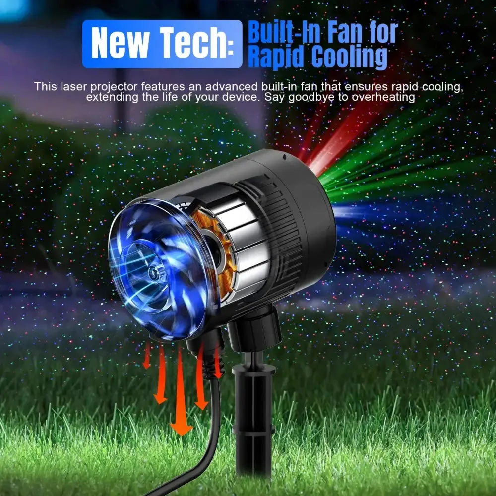 Christmas Projector Lights for Outdoor Holiday Displays