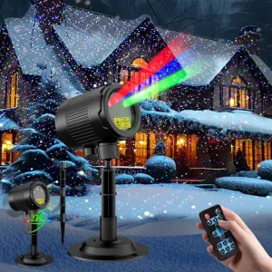 Christmas Projector Lights for Outdoor Holiday Displays