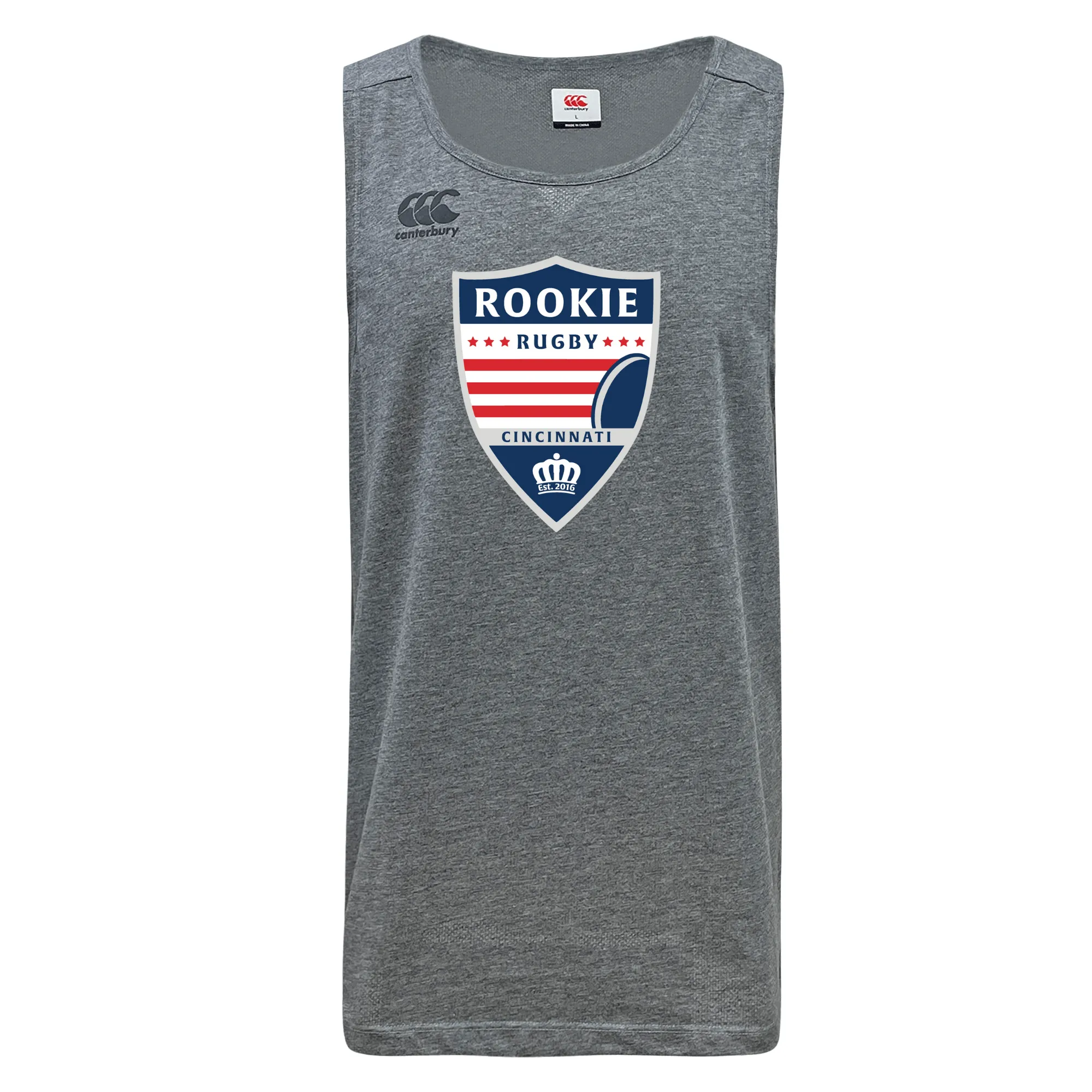 Cincinnati Rookie Rugby Tempo Vapodri Singlet by Canterbury