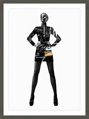 City Women III - Glass Frame