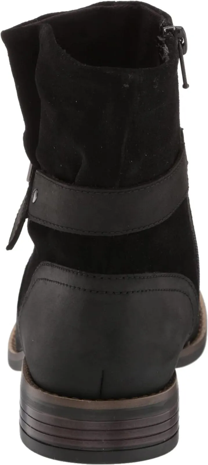 Clarks Women's Camzin Strap Fashion Boot 26162115 Black 7.5M