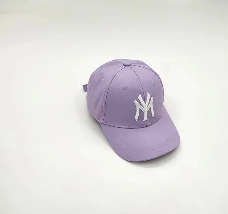 Cool Kids Baseball Cap - Letter Embroidery Hip Hop Sun Hat for Boys and Girls