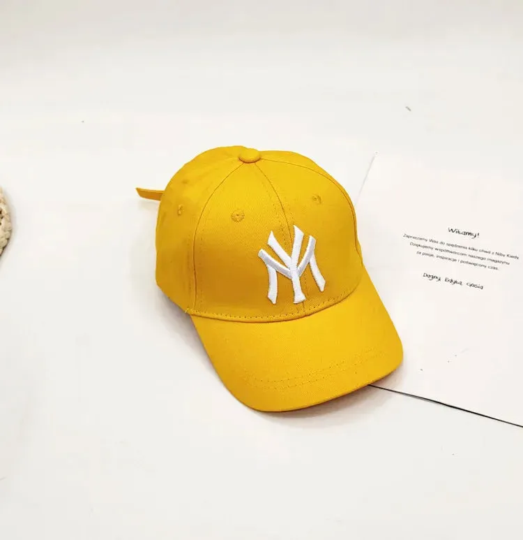 Cool Kids Baseball Cap - Letter Embroidery Hip Hop Sun Hat for Boys and Girls