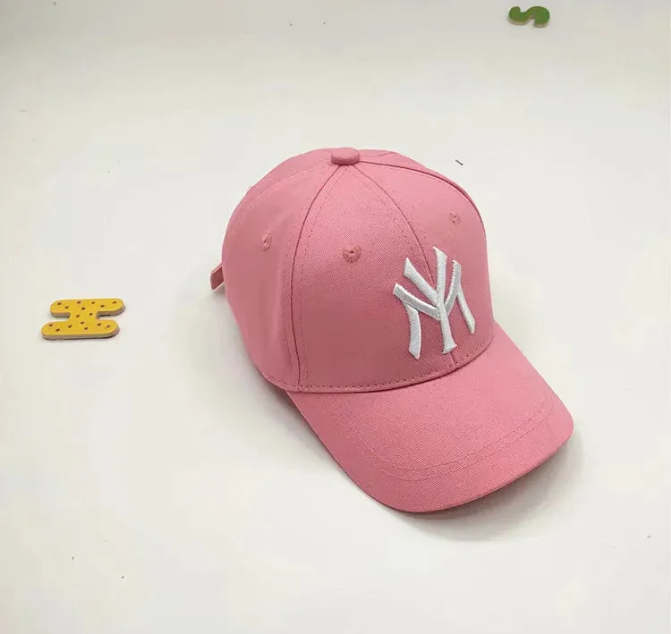 Cool Kids Baseball Cap - Letter Embroidery Hip Hop Sun Hat for Boys and Girls