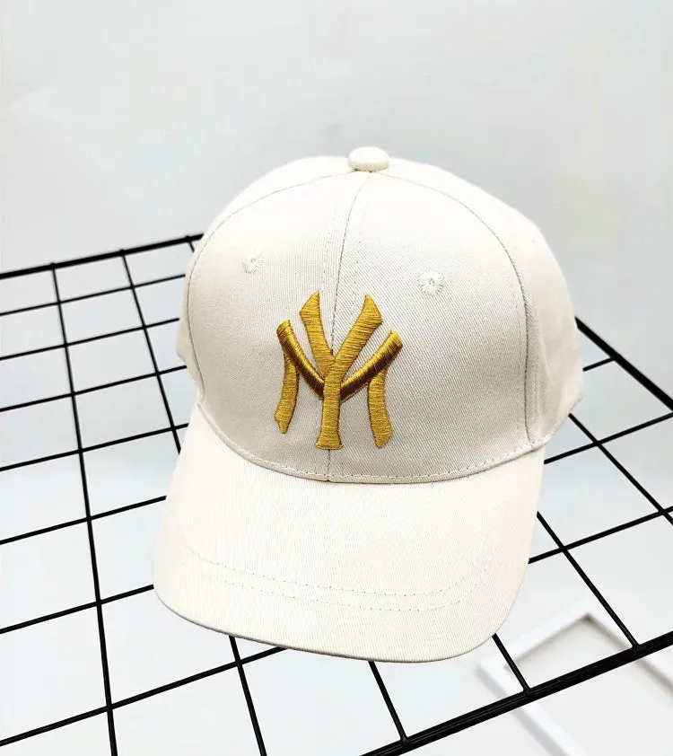 Cool Kids Baseball Cap - Letter Embroidery Hip Hop Sun Hat for Boys and Girls