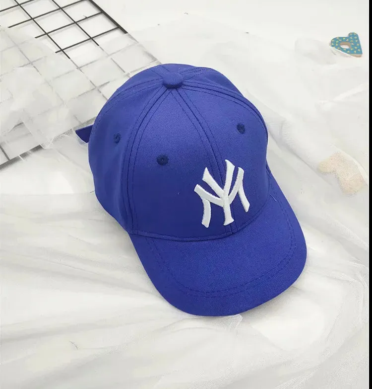 Cool Kids Baseball Cap - Letter Embroidery Hip Hop Sun Hat for Boys and Girls