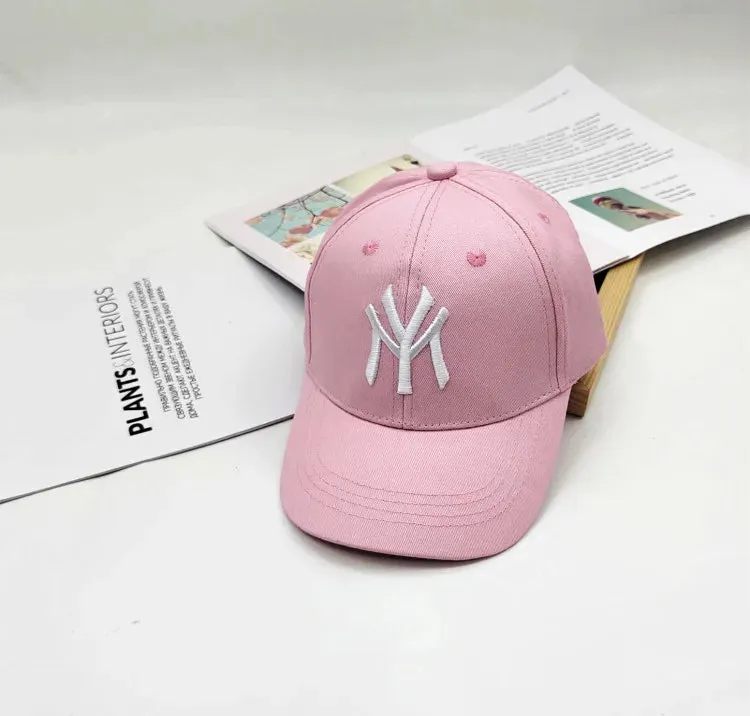Cool Kids Baseball Cap - Letter Embroidery Hip Hop Sun Hat for Boys and Girls