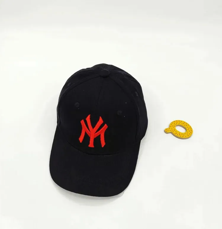 Cool Kids Baseball Cap - Letter Embroidery Hip Hop Sun Hat for Boys and Girls