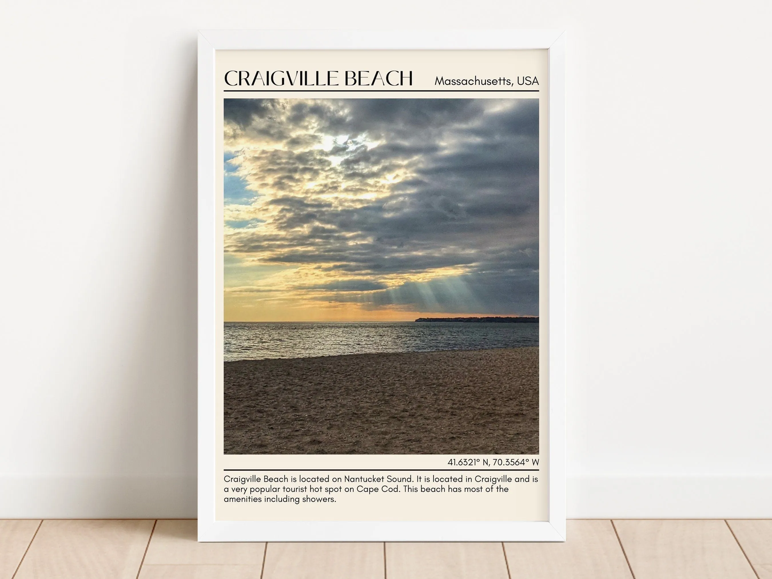Craigville Beach Wall Canvas, Massachusetts, USA