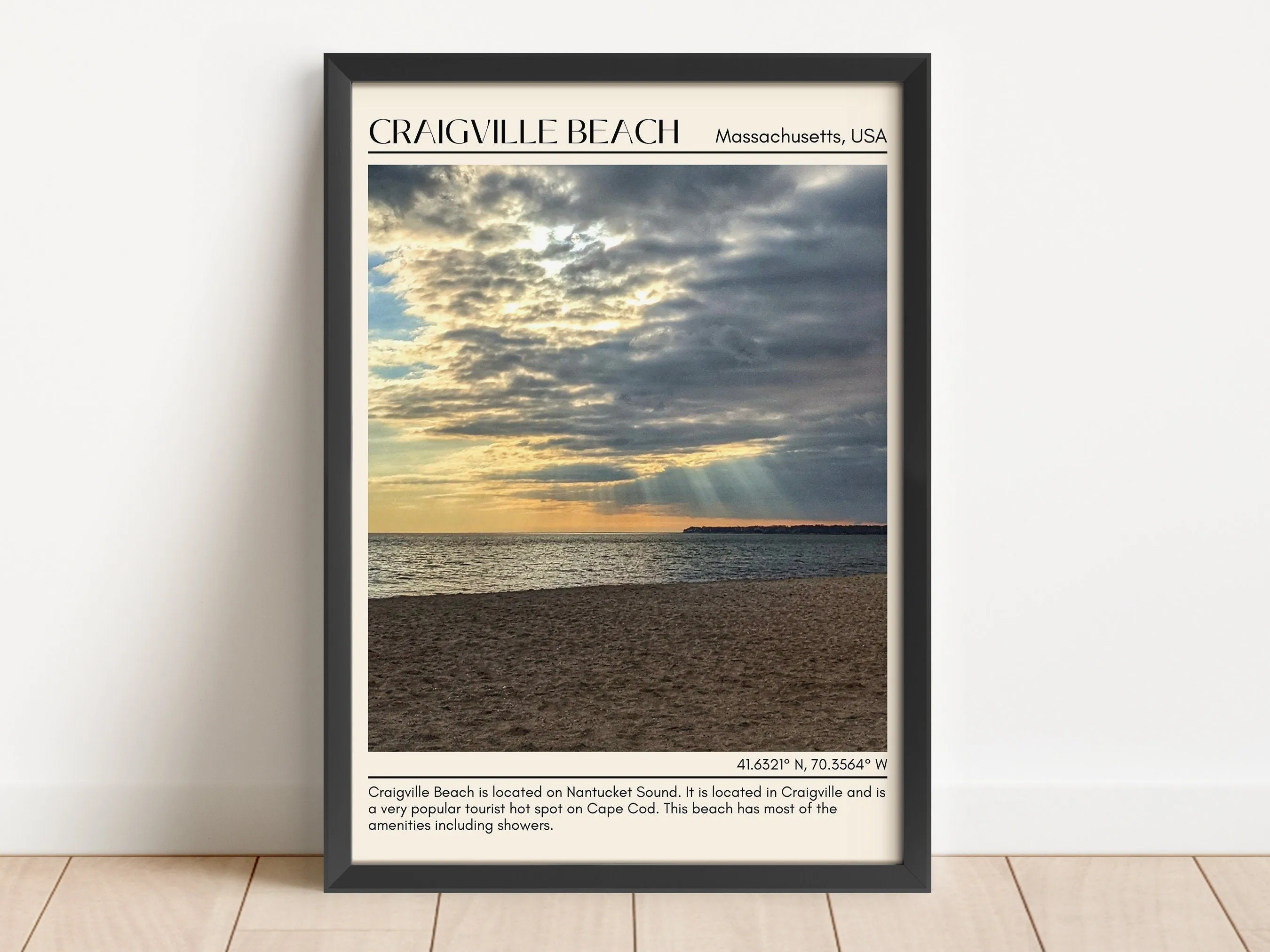 Craigville Beach Wall Canvas, Massachusetts, USA