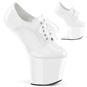 CRAZE-860  White Patent/White
