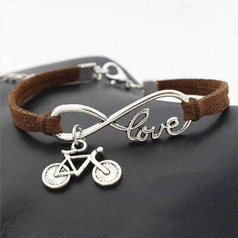 Cycolinks Handmade Bicycle Love Bracelet