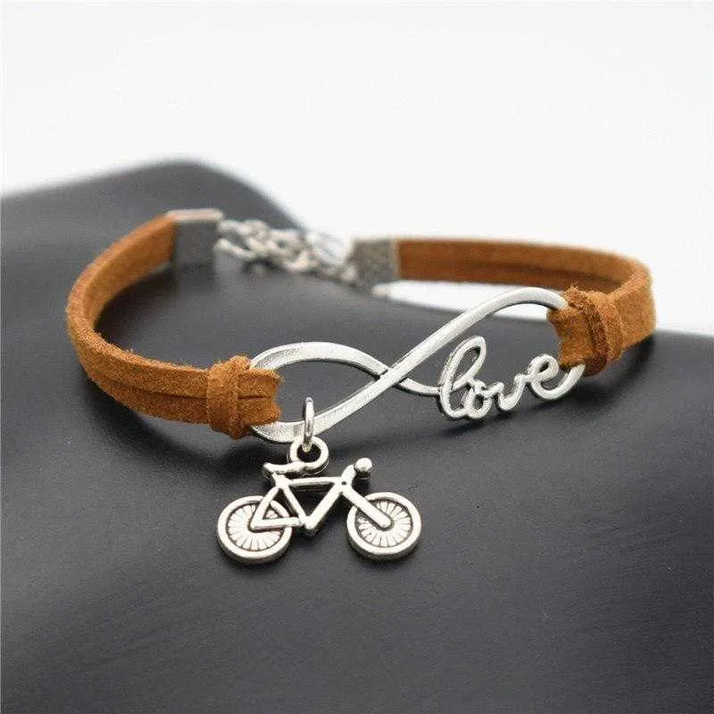 Cycolinks Handmade Bicycle Love Bracelet