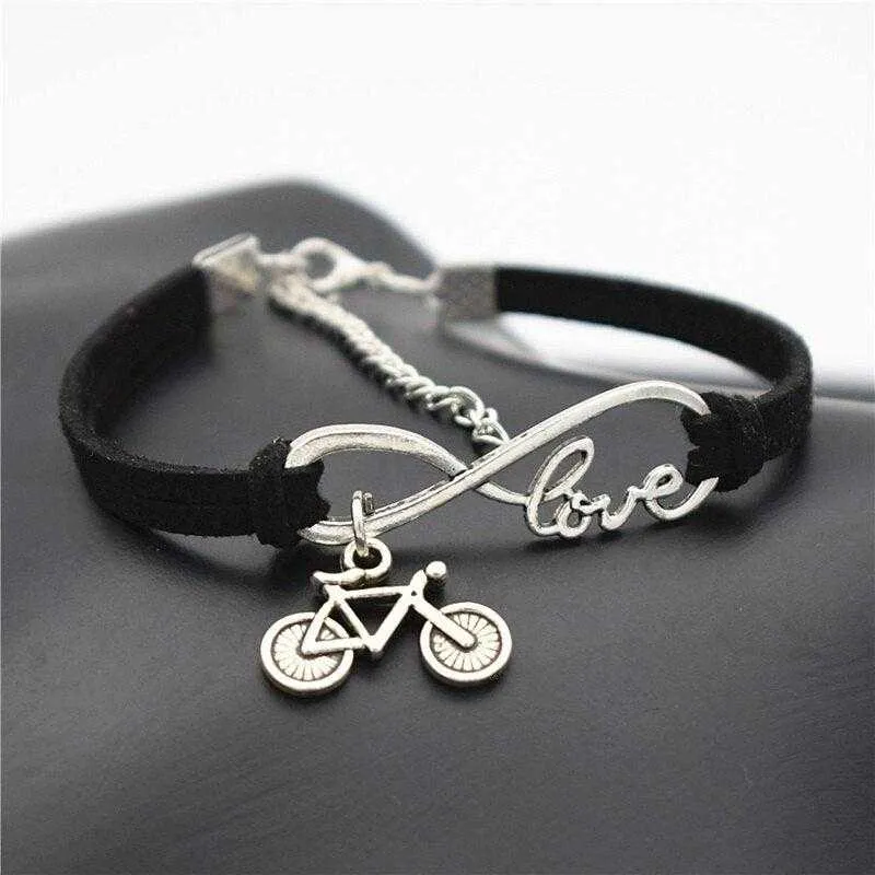 Cycolinks Handmade Bicycle Love Bracelet