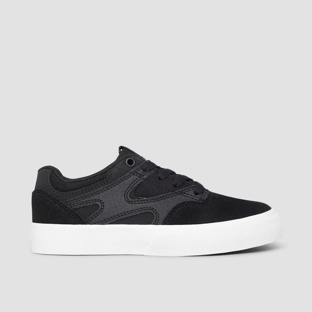DC Kalis Vulc Shoes - Black/Black/White - Kids