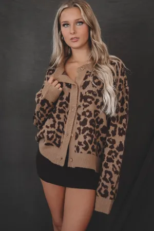 DEAL Style In The Wild Leopard Cardigan